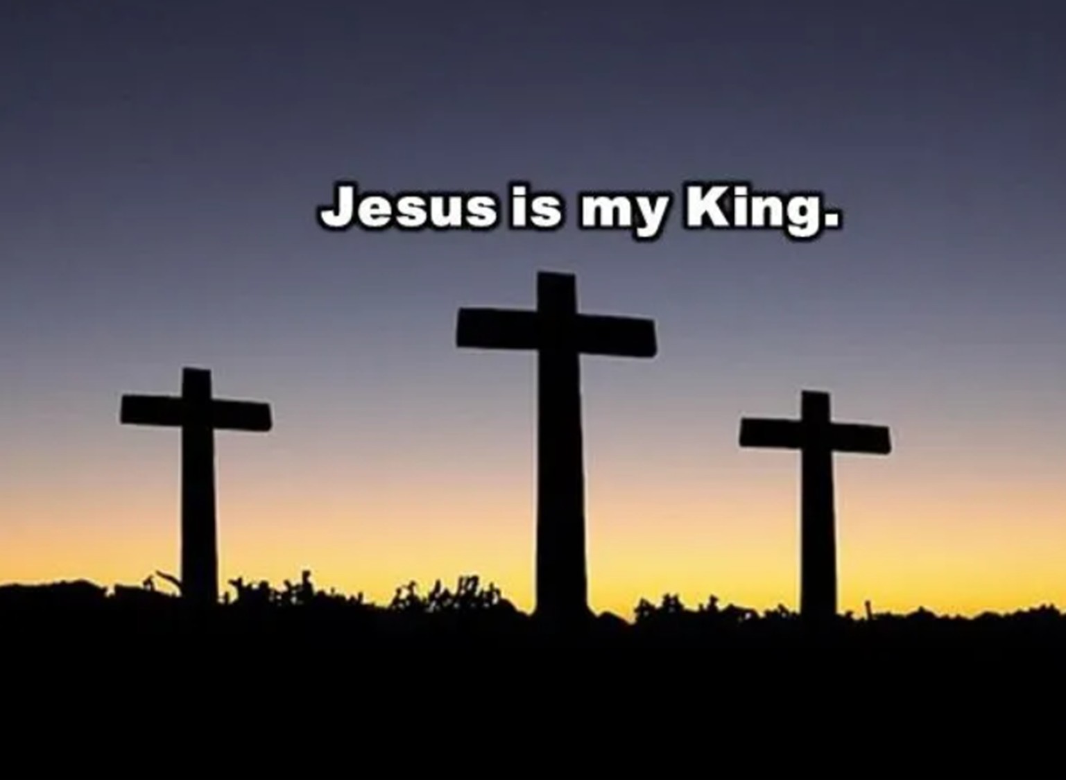 Luke 23:35-43 Reflection: Jesus is King